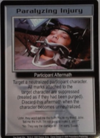 Paralyzing Injury - Common